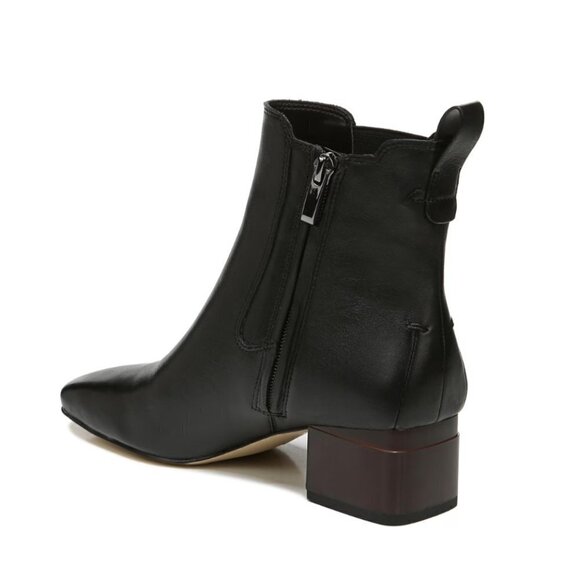 Franco Sarto Waxton Bootie In Black Leather - Picture 11 of 11